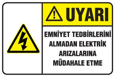 EMNİYET TEDBİRLERİNİ ALMADAN ELEKTRİK ARIZALARINA MÜDAHALE ETME