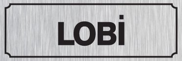 LOBİ 12 X 30 cm - Gümüş Metal 0,5 mm