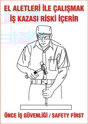 EL ALETLERİ İLE ÇALIŞMAK İŞ KAZASI RİSKİ İÇERİR