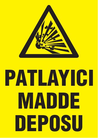 PATLAYICI MADDE DEPOSU