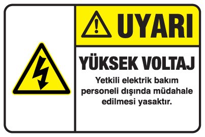 YÜKSEK VOLTAJ