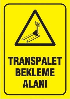 TRANSPALET BEKLEME ALANI