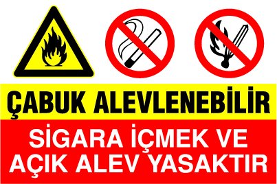ÇABUK ALEVLENEBİLİR