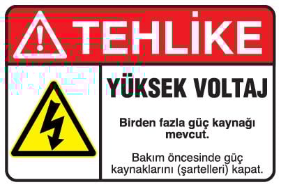 YÜKSEK VOLTAJ