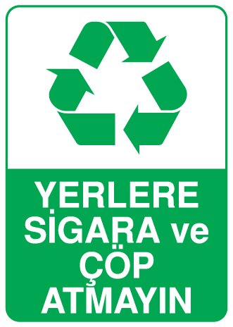 YERLERE SİGARA ve ÇÖP ATMAYIN