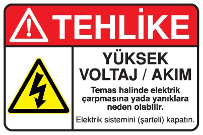 YÜKSEK VOLTAJ / AKIM
