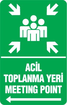 ACİL TOPLANMA YERİ MUSTER POINT