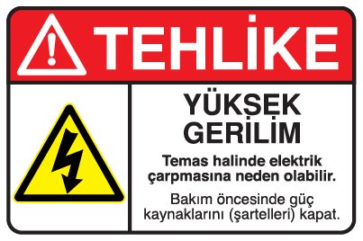 YÜKSEK GERİLİM