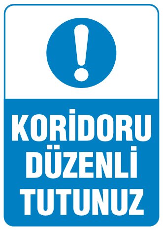 KORİDORU DÜZENLİ TUTUNUZ