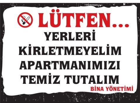 YERLERİ KİRLETMEYELİM