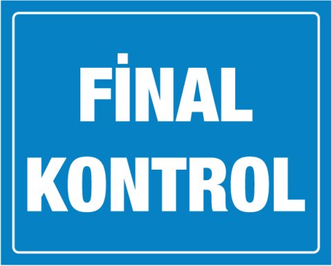 FİNAL KONTROL