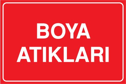 BOYA ATIKLARI