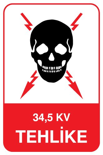 34,5 KV TEHLİKE