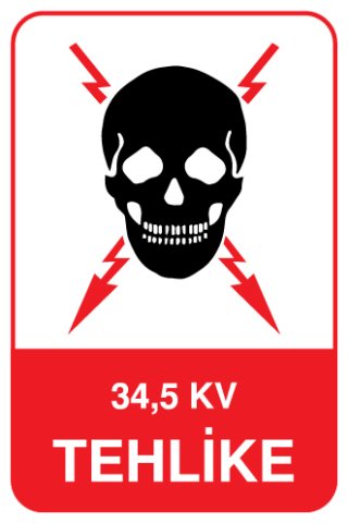 34,5 KV TEHLİKE