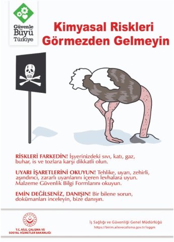 KİMYASAL RİSKLERİ GÖRMEZDEN GELMEYİN