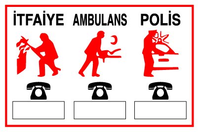 İTFAİYE AMBULANS POLİS