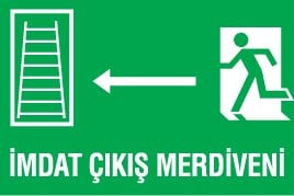 İMDAT ÇIKIŞ MERDİVENİ