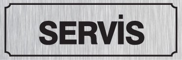 SERVİS 8 X 20 cm - Gümüş Metal 0,5 mm