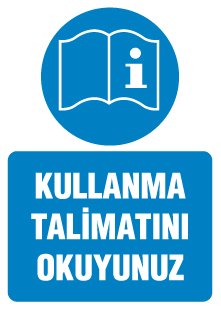 KULLANMA TALİMATINI OKUYUNUZ