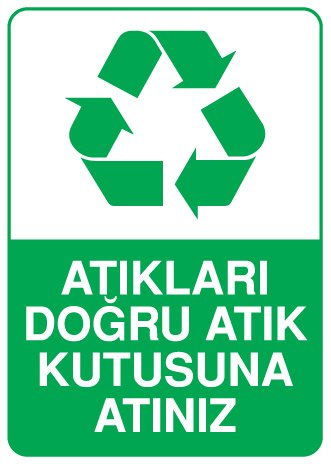 ATIKLARI DOĞRU ATIK KUTUSUNA ATINIZ