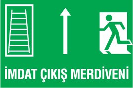 İMDAT ÇIKIŞ MERDİVENİ
