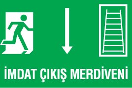 İMDAT ÇIKIŞ MERDİVENİ