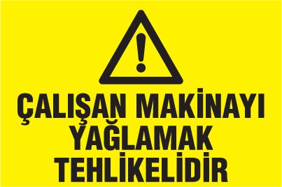 ÇALIŞAN MAKİNAYI YAĞLAMAK TEHLİKELİDİR