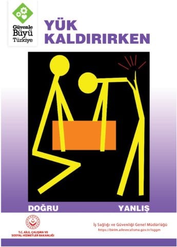 YÜK KALDIRIRKEN