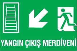 İMDAT ÇIKIŞ MERDİVENİ
