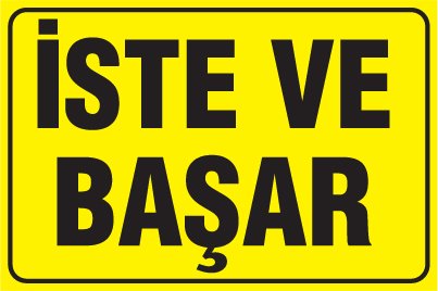 İSTE VE BAŞAR