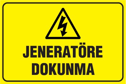 JENERATÖRE DOKUNMA