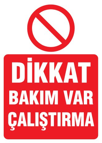 BAKIM VAR ÇALIŞTIRMA