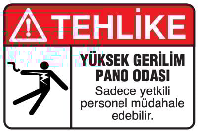 YÜKSEK GERİLİM PANO ODASI