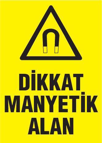 DİKKAT MANYETİK ALAN