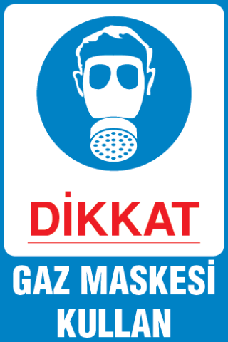 GAZ MASKESİ KULLAN