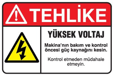 YÜKSEK VOLTAJ