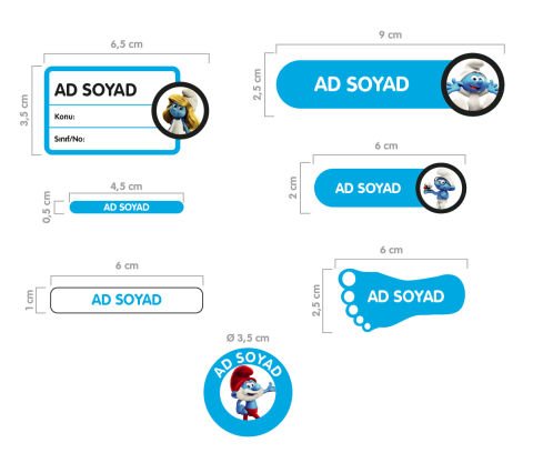 ŞİRİNLER KÜÇÜK PAKET