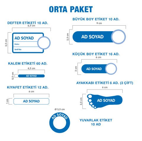 ŞİRİNLER ORTA PAKET