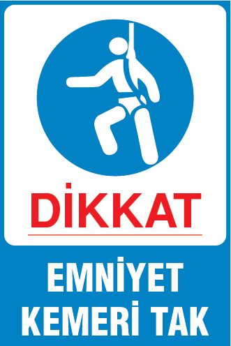 EMNİYET KEMERİ TAK