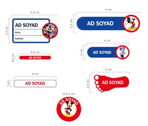 MICKEY MOUSE BÜYÜK PAKET