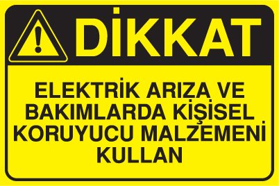 ELEKTRİK ARIZA VE BAKIMLARDA KİŞİSEL KORUYUCU MALZEMENİ KULLAN