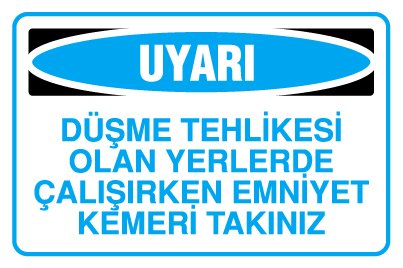 DÜŞME TEHLİKESİ