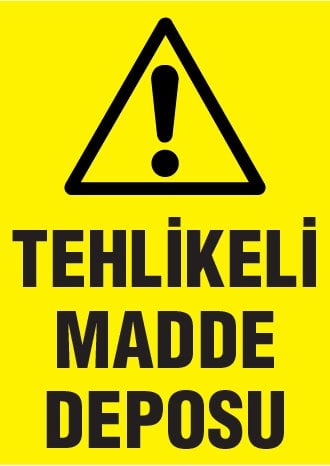 TEHLİKELİ MADDE DEPOSU