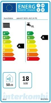 DEMİRDÖKÜM ADEMIX P 18/24 kW Tam Yoğuşmalı Kombi