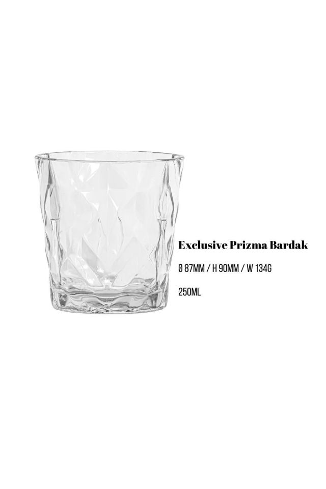 Kırılmaz Bardak Marin Meşrubat Bardağı 2li Set