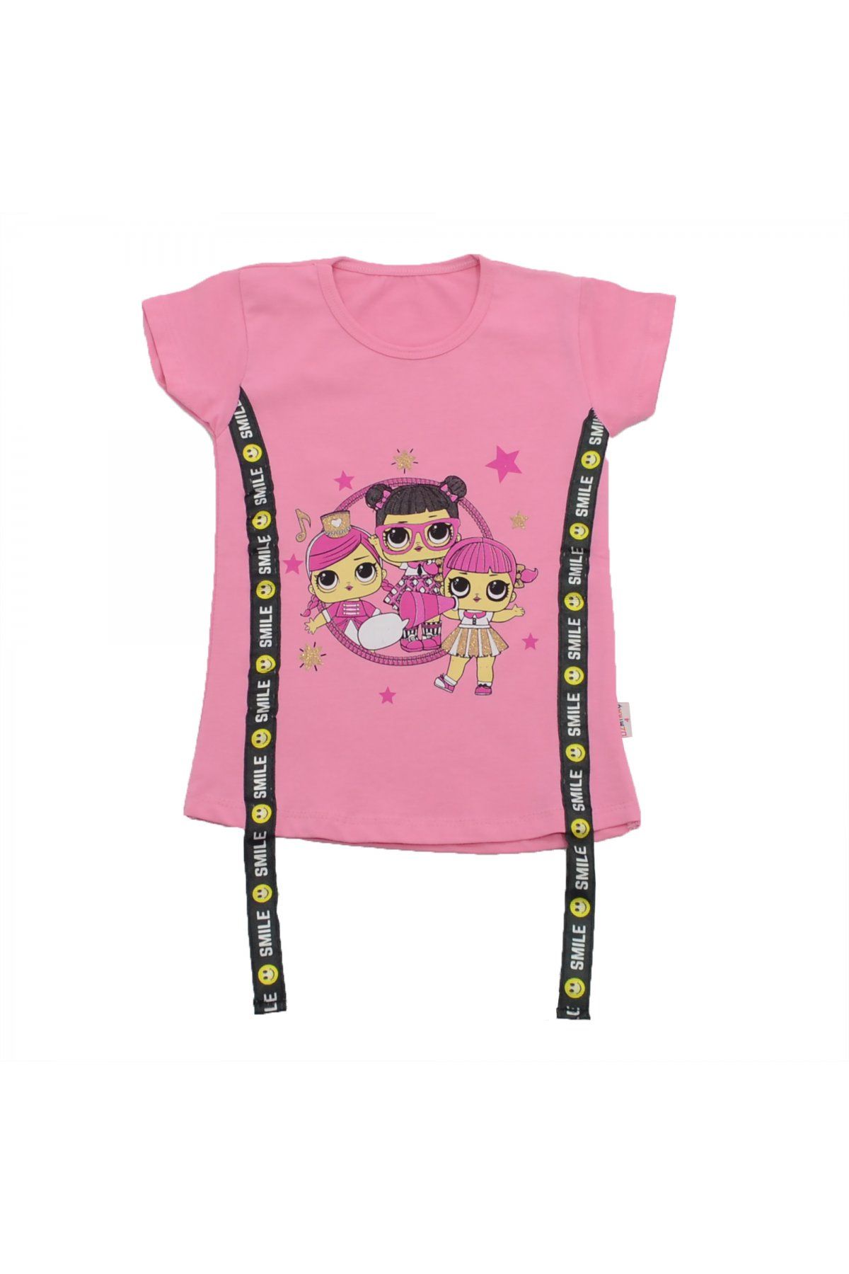 Lol Baskılı Kız T-shirt