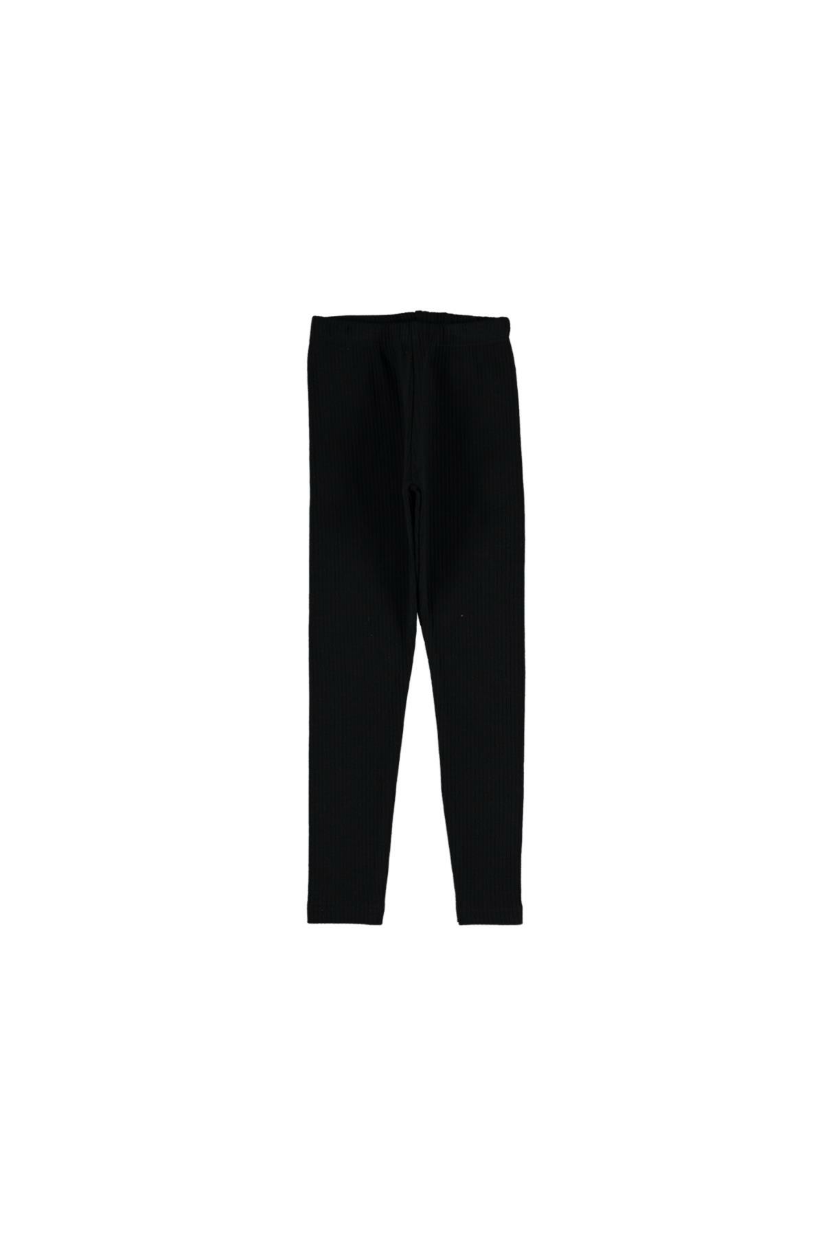 Pundikids Raporlu Çocuk Siyah Kışlık Tayt