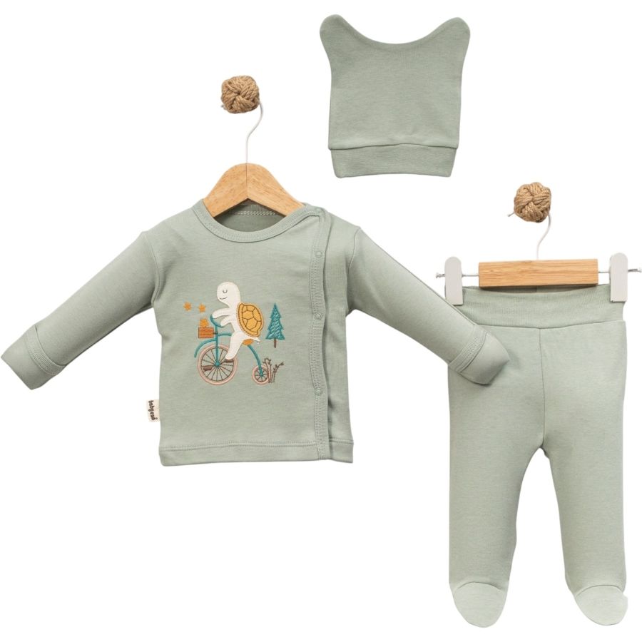 BİSİKLETLİ KAPLUMBAĞA NAKIŞLI ERKEK TAKIM