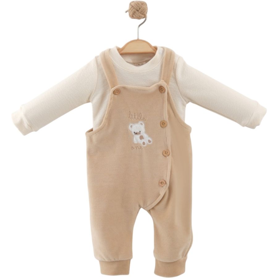 AYICIK NAKIŞLI KADİFE ERKEK TULUM