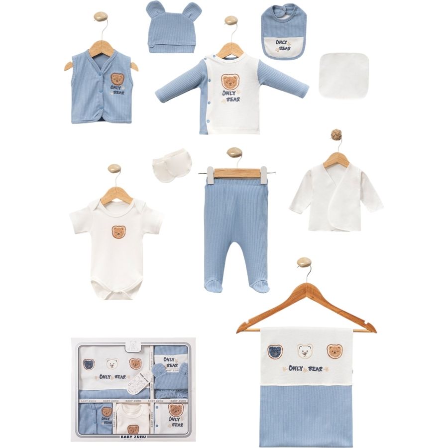 RAPORLU ONLY BEAR NAKIŞLI 10LU ZIBIN SETİ